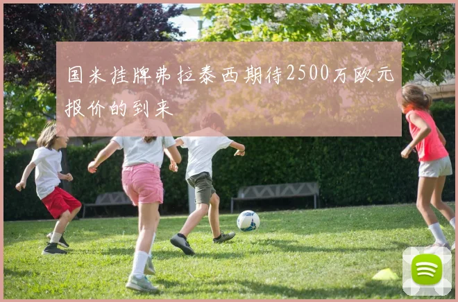 国米挂牌弗拉泰西期待2500万欧元报价的到来