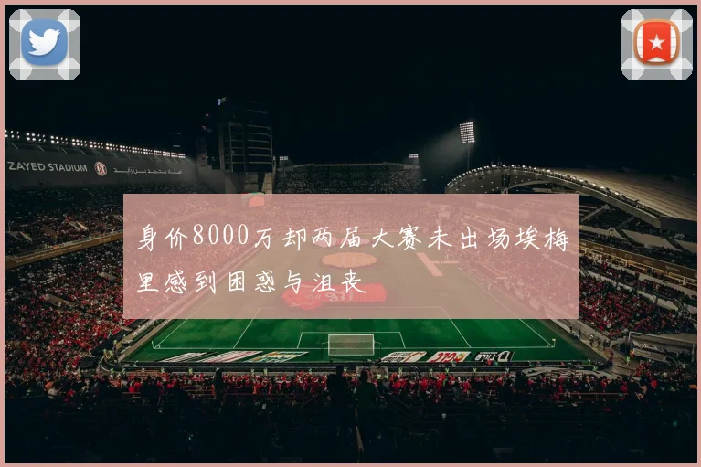 身价8000万却两届大赛未出场埃梅里感到困惑与沮丧